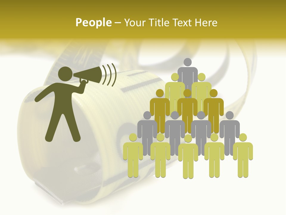 Measure Inch Diet PowerPoint Template