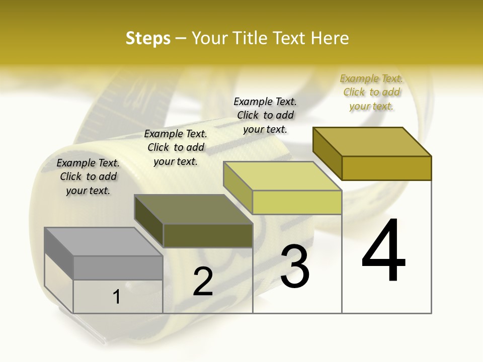 Measure Inch Diet PowerPoint Template