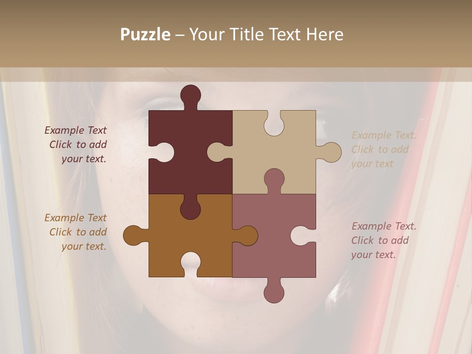 Face Lesson Living PowerPoint Template