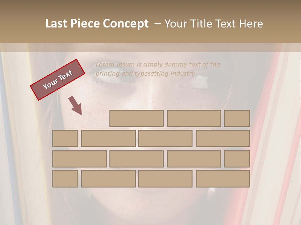Face Lesson Living PowerPoint Template