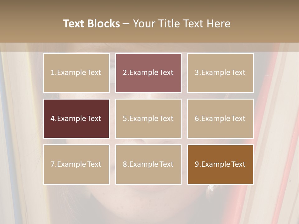 Face Lesson Living PowerPoint Template