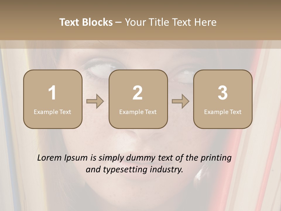 Face Lesson Living PowerPoint Template