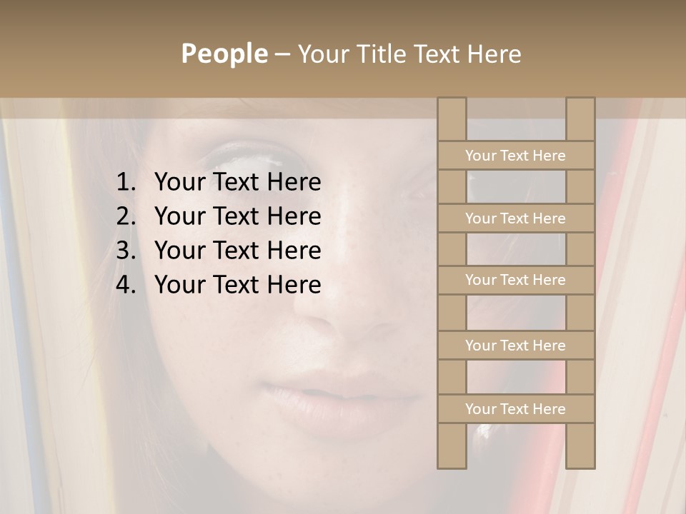Face Lesson Living PowerPoint Template