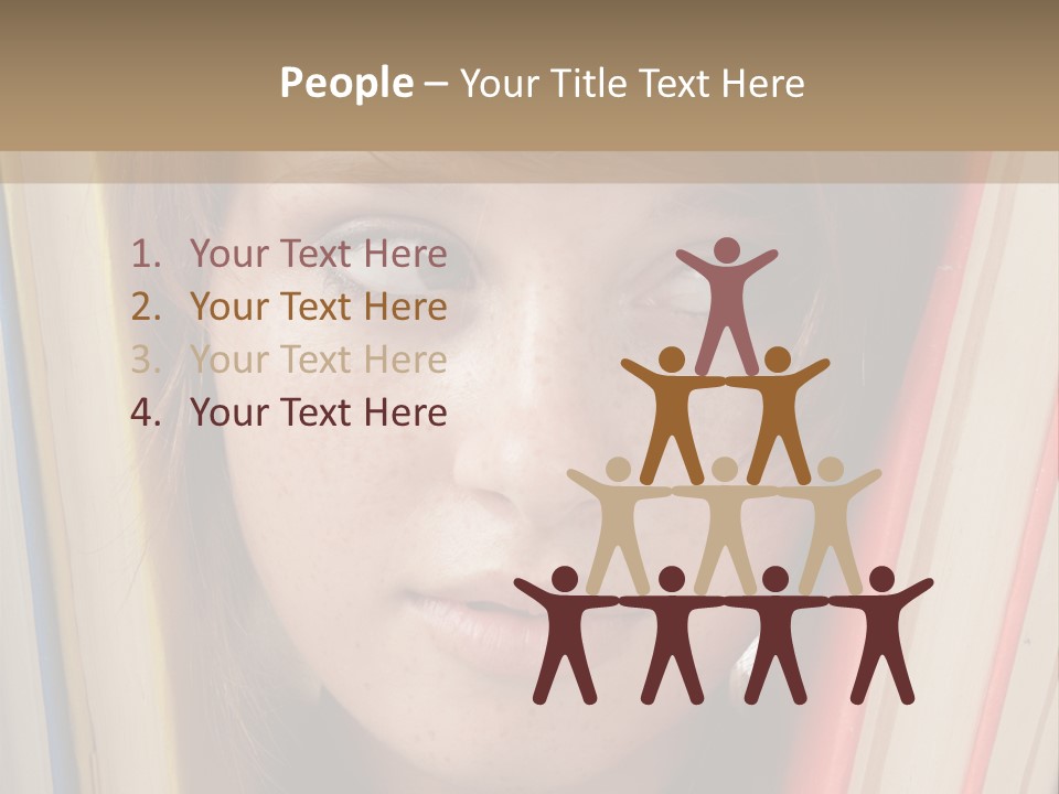 Face Lesson Living PowerPoint Template