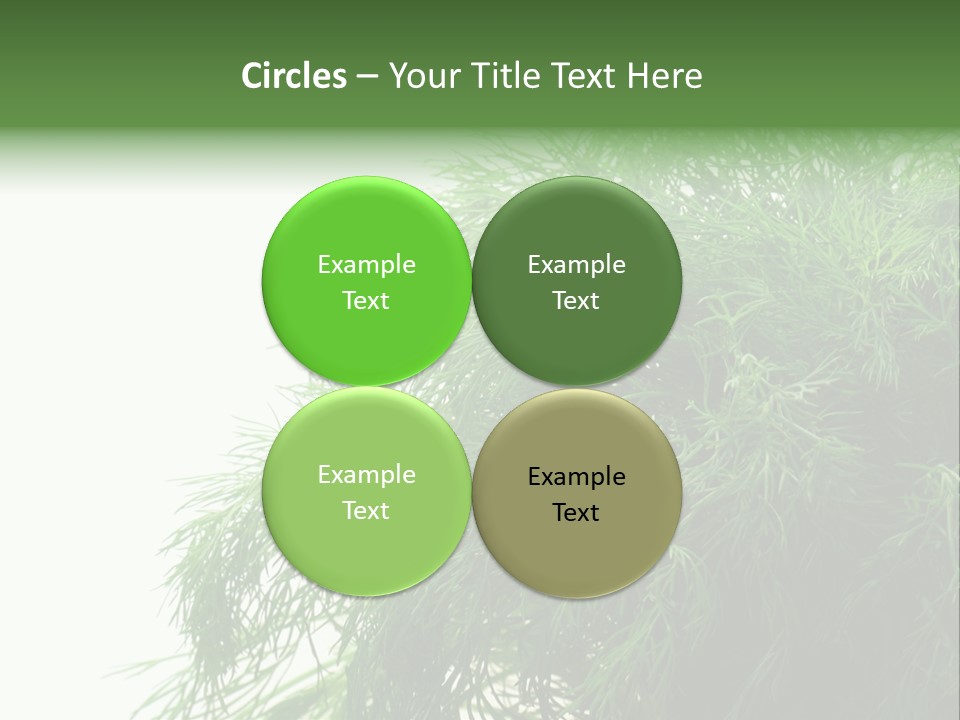 Freshness Health Care Organic PowerPoint Template