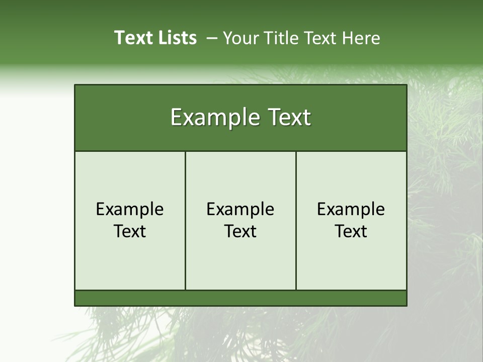 Freshness Health Care Organic PowerPoint Template