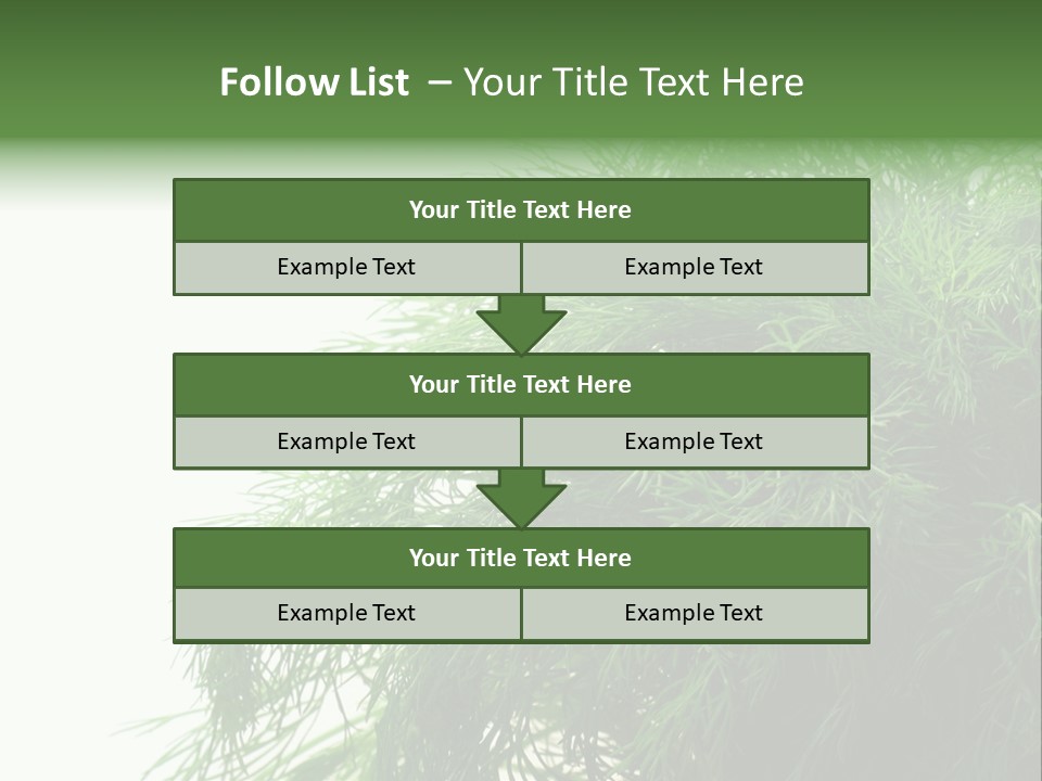 Freshness Health Care Organic PowerPoint Template