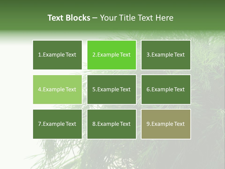 Freshness Health Care Organic PowerPoint Template