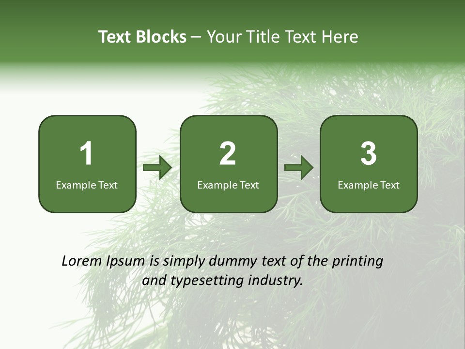 Freshness Health Care Organic PowerPoint Template