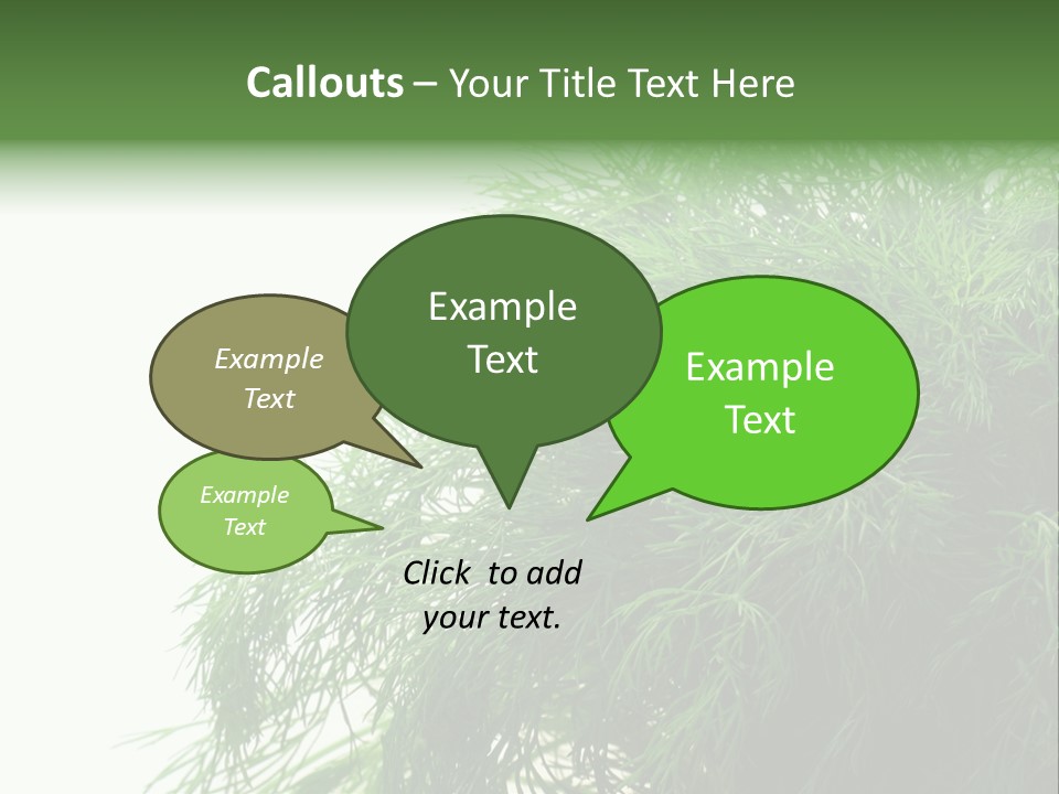 Freshness Health Care Organic PowerPoint Template