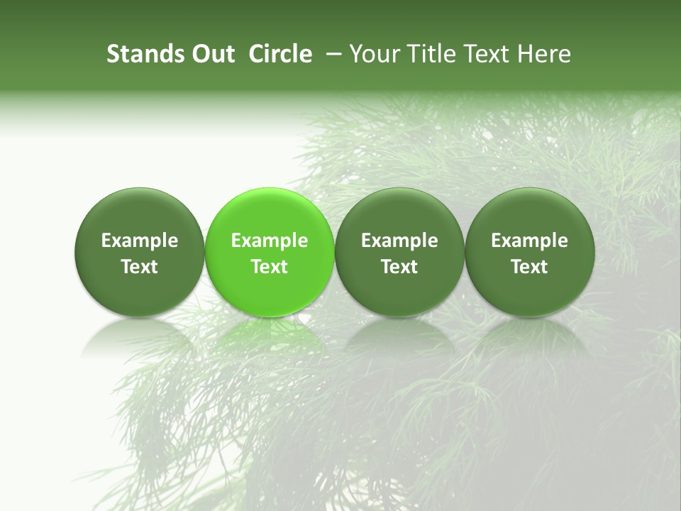 Freshness Health Care Organic PowerPoint Template