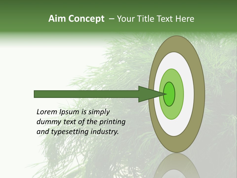 Freshness Health Care Organic PowerPoint Template