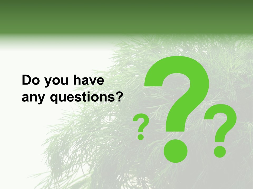 Freshness Health Care Organic PowerPoint Template