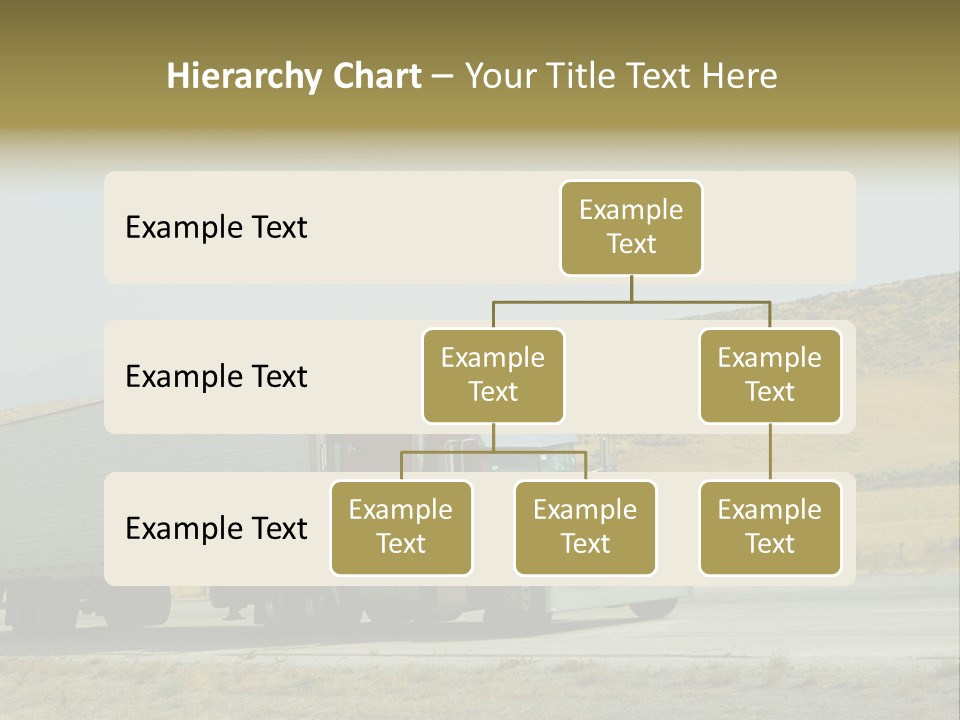 Pass Asphalt Hauler PowerPoint Template