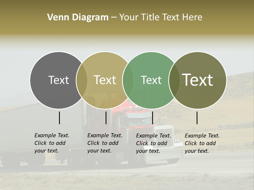 Pass Asphalt Hauler PowerPoint Template