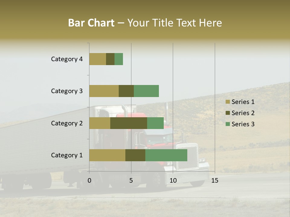 Pass Asphalt Hauler PowerPoint Template