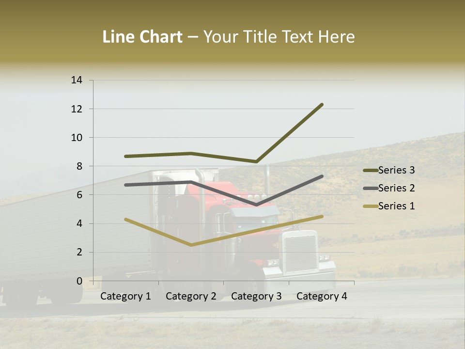 Pass Asphalt Hauler PowerPoint Template