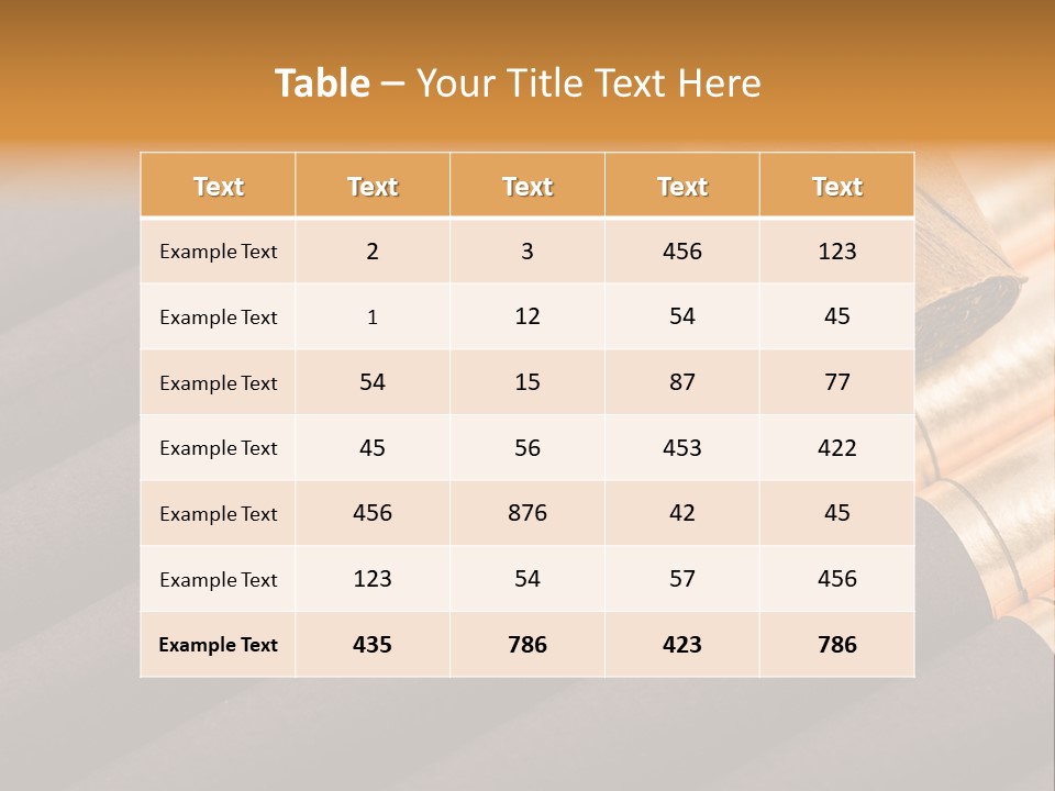 Tobacco Humidor Cigarette PowerPoint Template