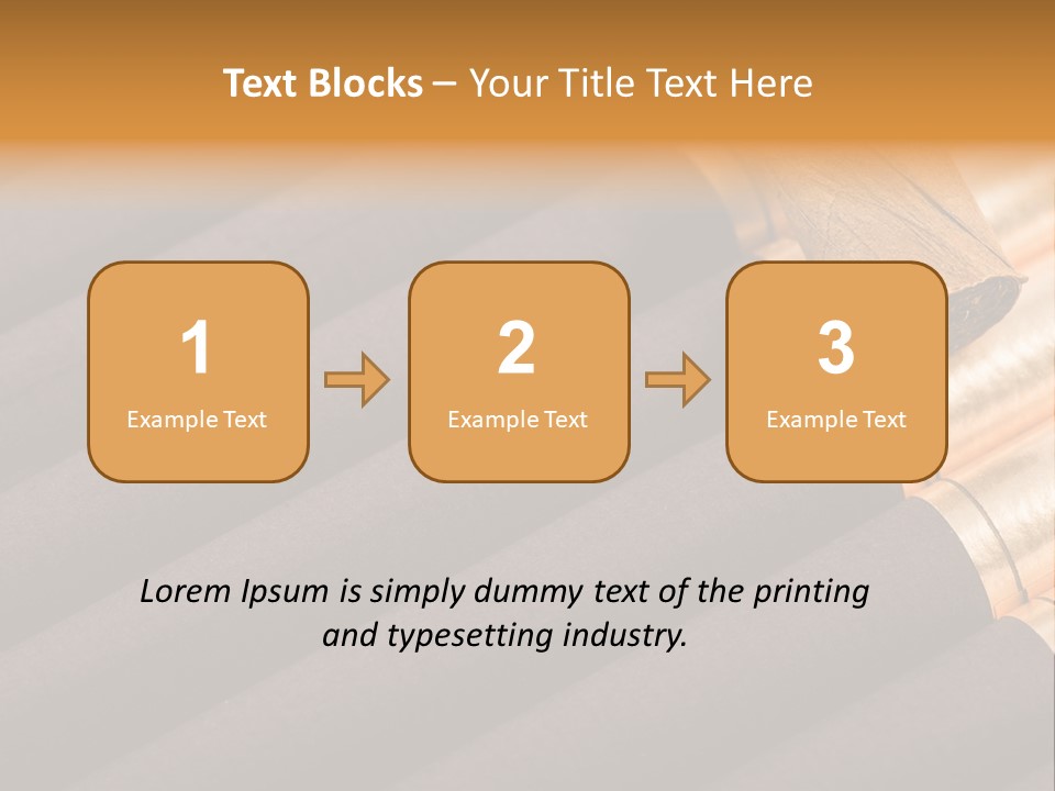 Tobacco Humidor Cigarette PowerPoint Template