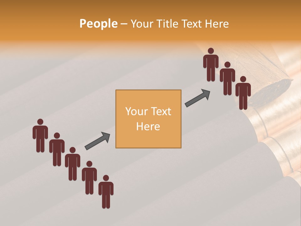 Tobacco Humidor Cigarette PowerPoint Template