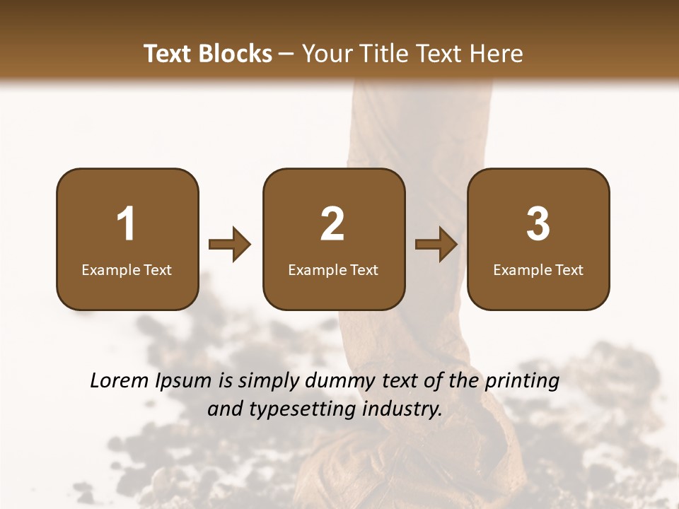 Nicotine Addiction Smoke PowerPoint Template