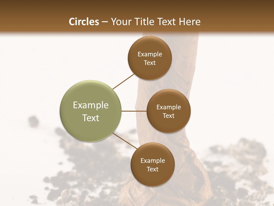 Nicotine Addiction Smoke PowerPoint Template