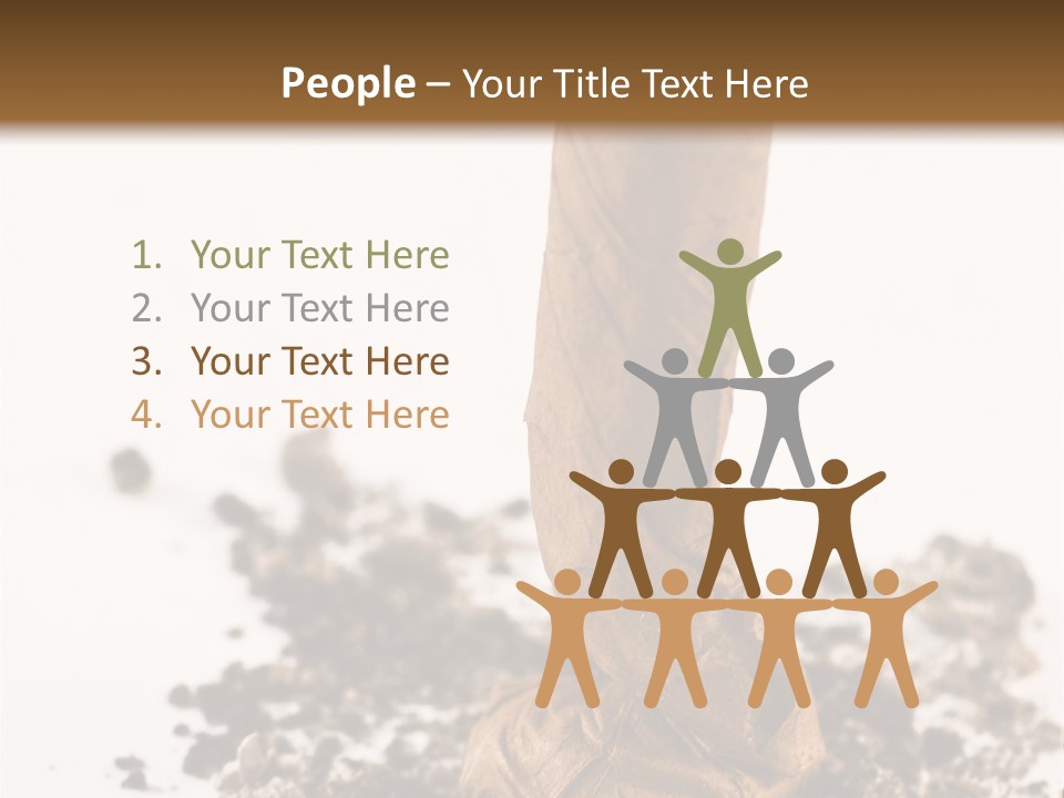 Nicotine Addiction Smoke PowerPoint Template