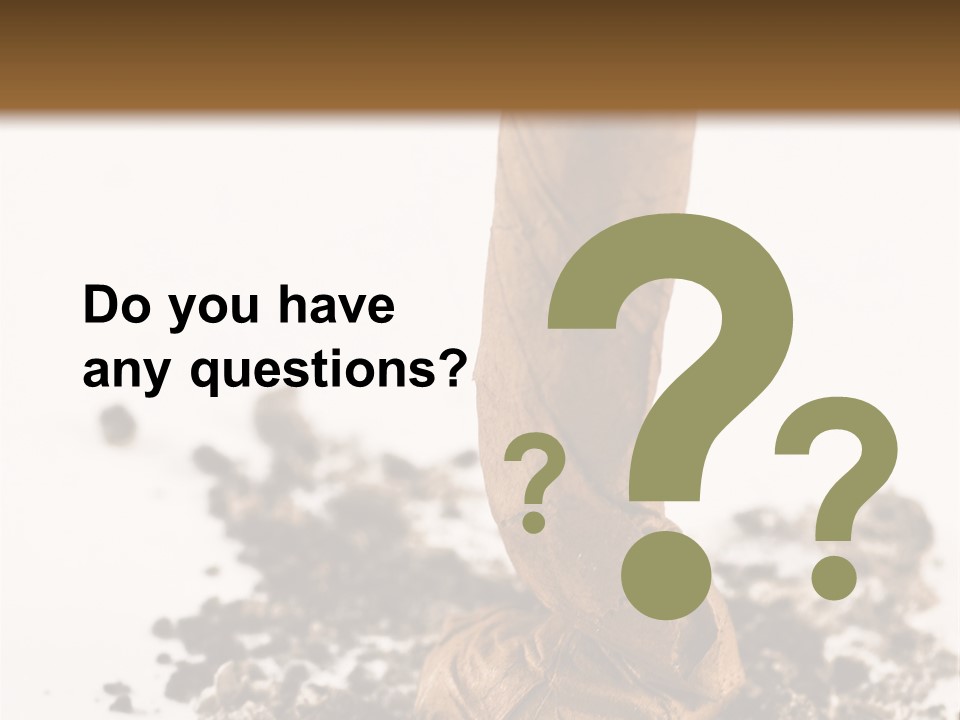 Nicotine Addiction Smoke PowerPoint Template