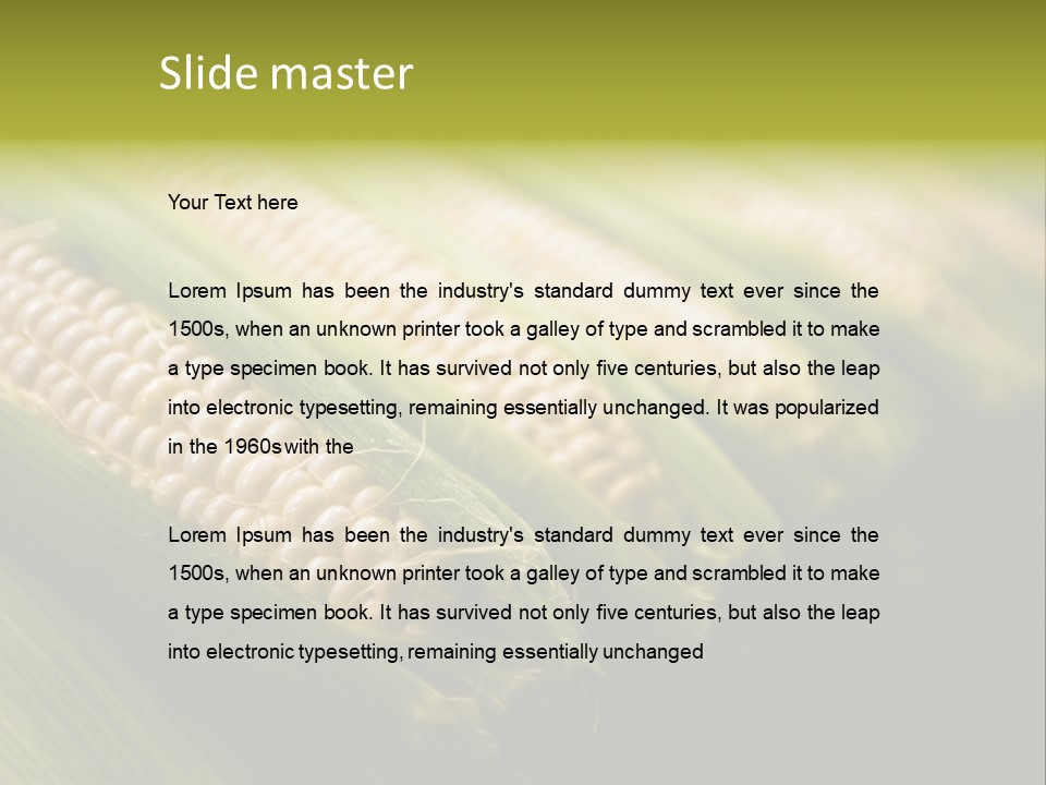 Grow Farmer Produce PowerPoint Template