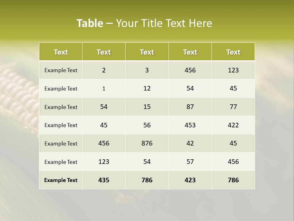 Grow Farmer Produce PowerPoint Template