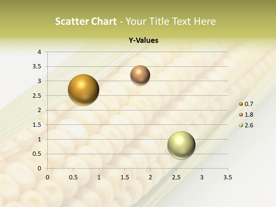 Fruit Food Corn PowerPoint Template
