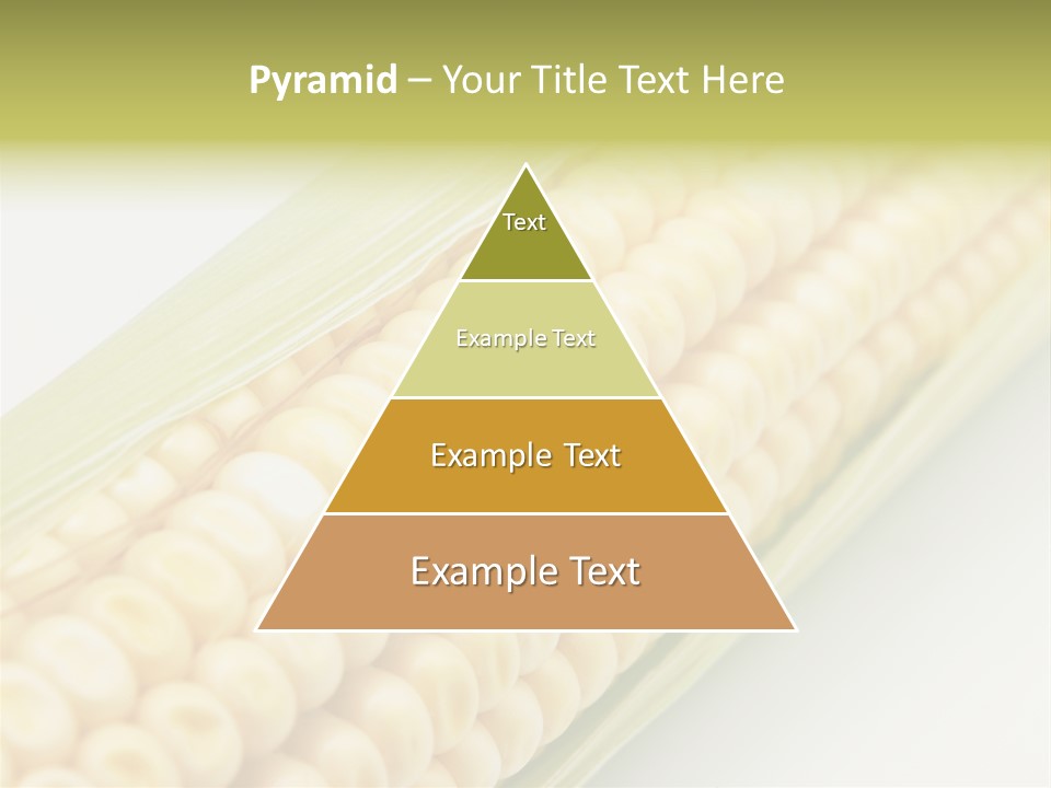 Fruit Food Corn PowerPoint Template