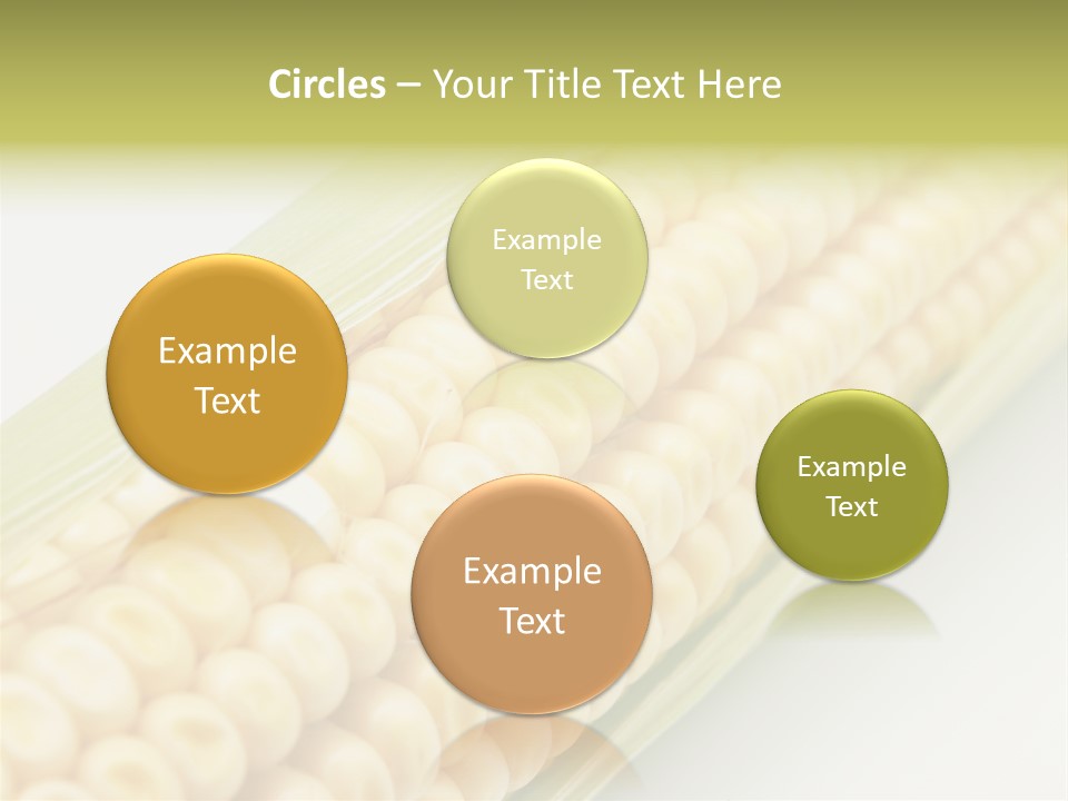 Fruit Food Corn PowerPoint Template