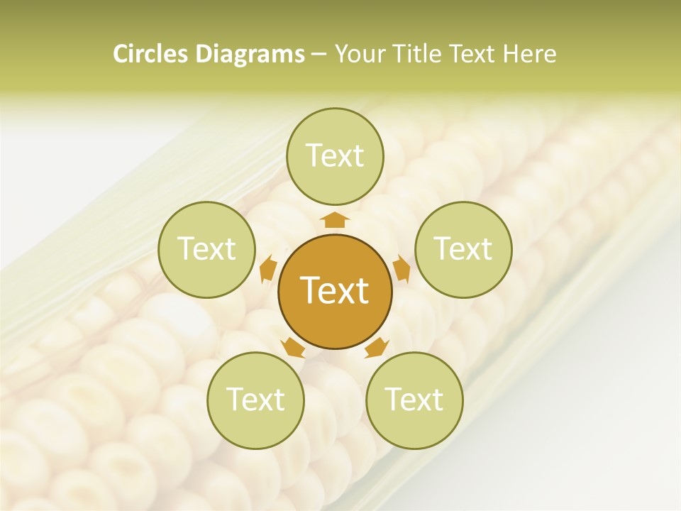 Fruit Food Corn PowerPoint Template