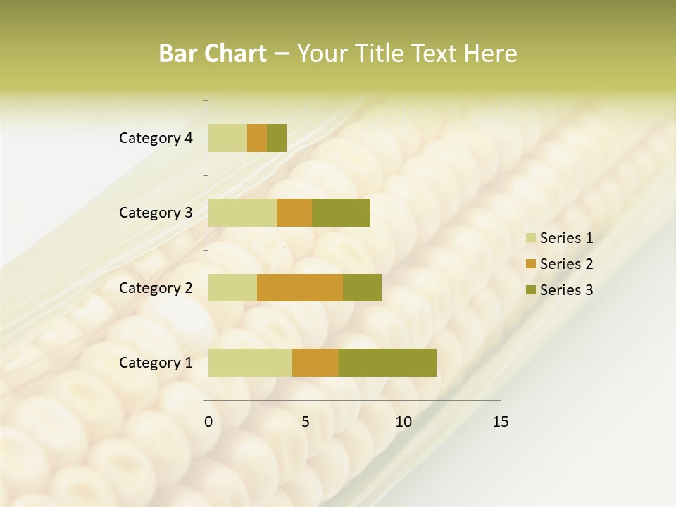 Fruit Food Corn PowerPoint Template