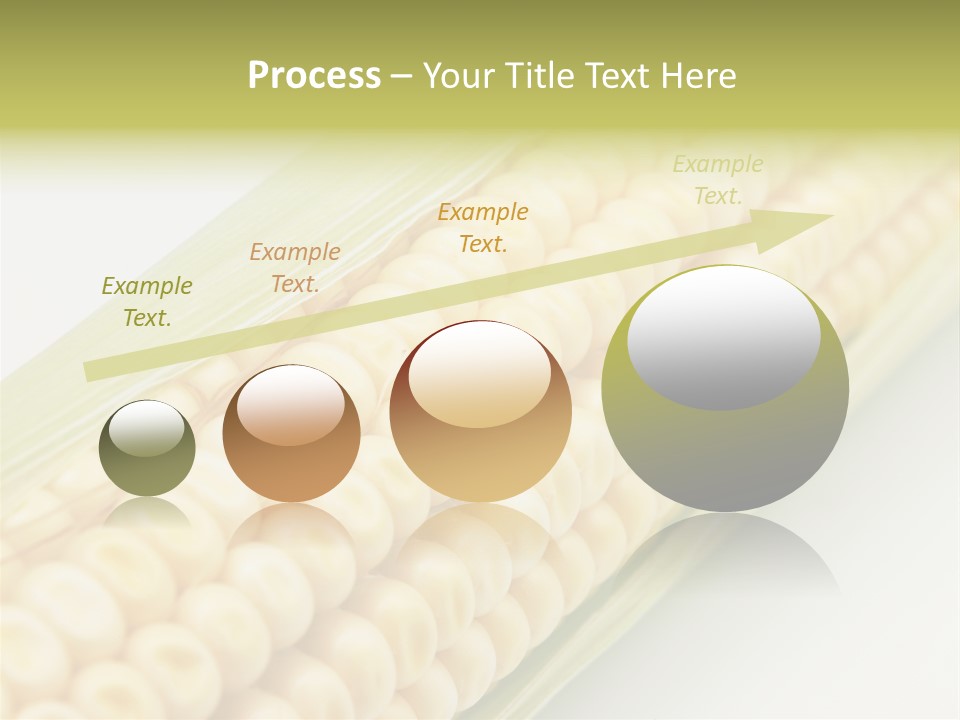 Fruit Food Corn PowerPoint Template