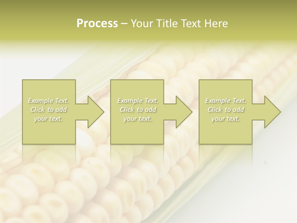 Fruit Food Corn PowerPoint Template