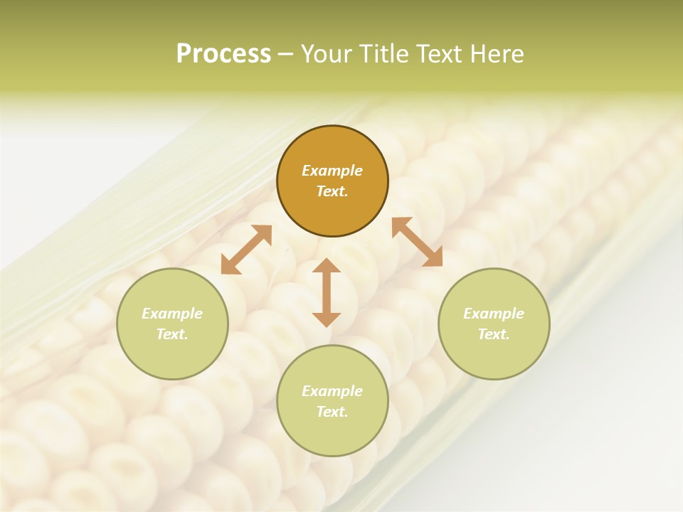 Fruit Food Corn PowerPoint Template