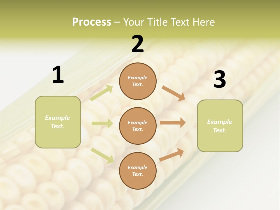 Fruit Food Corn PowerPoint Template