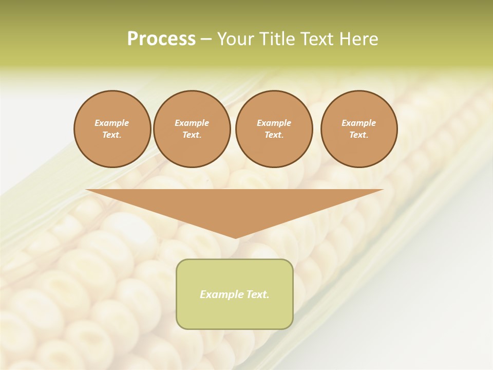 Fruit Food Corn PowerPoint Template