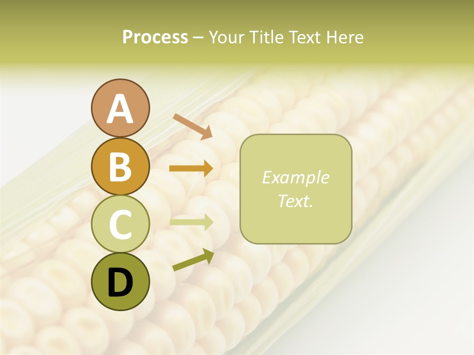 Fruit Food Corn PowerPoint Template