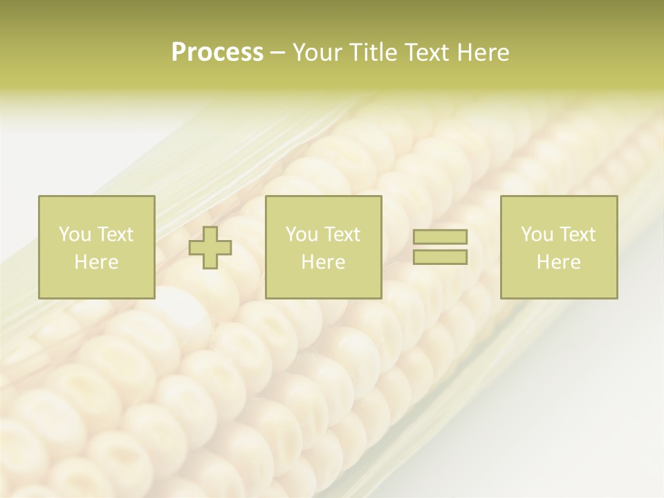 Fruit Food Corn PowerPoint Template
