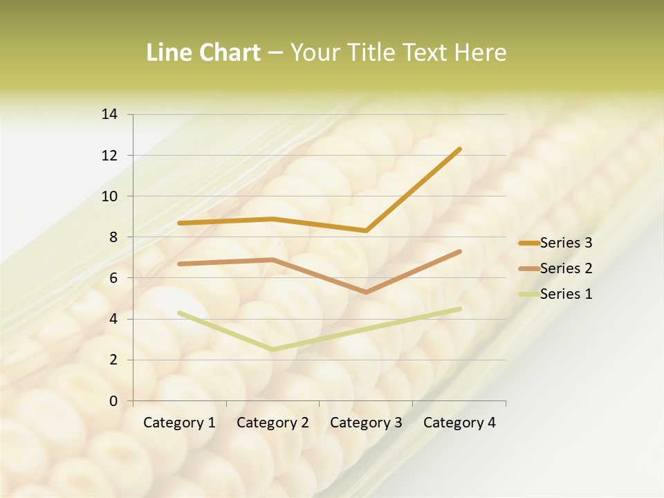 Fruit Food Corn PowerPoint Template