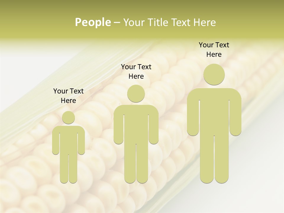 Fruit Food Corn PowerPoint Template