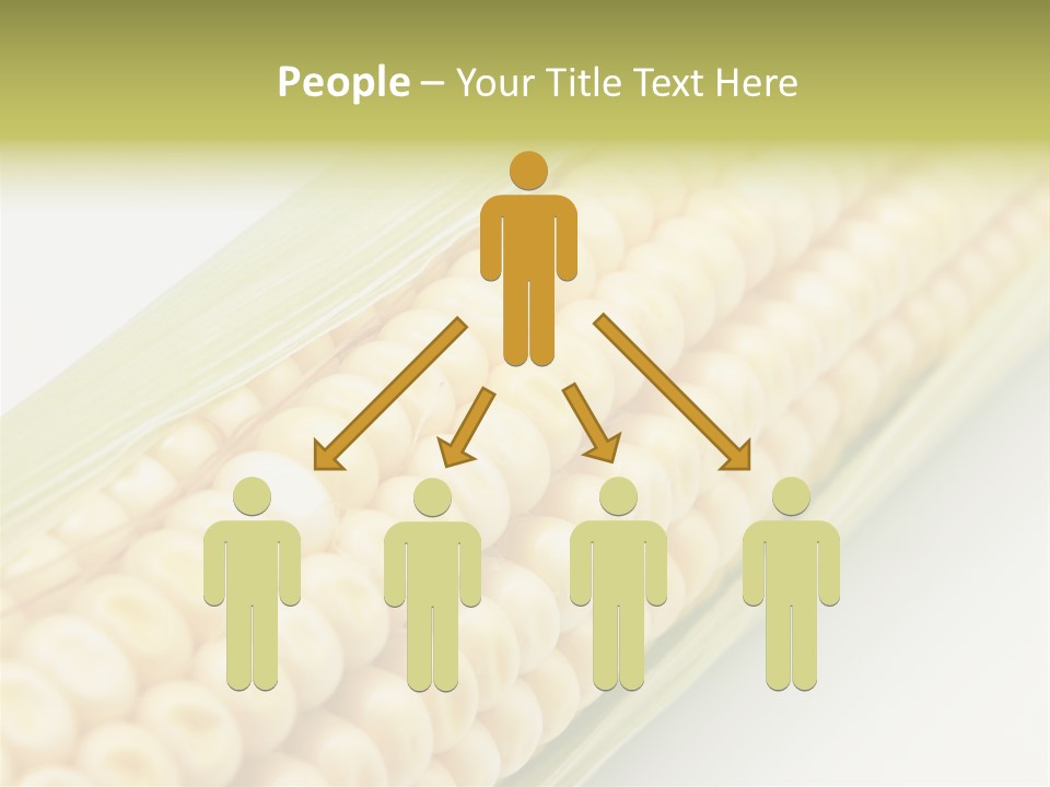 Fruit Food Corn PowerPoint Template