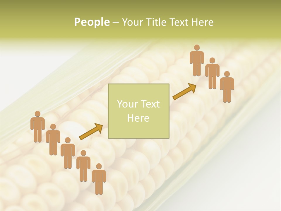 Fruit Food Corn PowerPoint Template