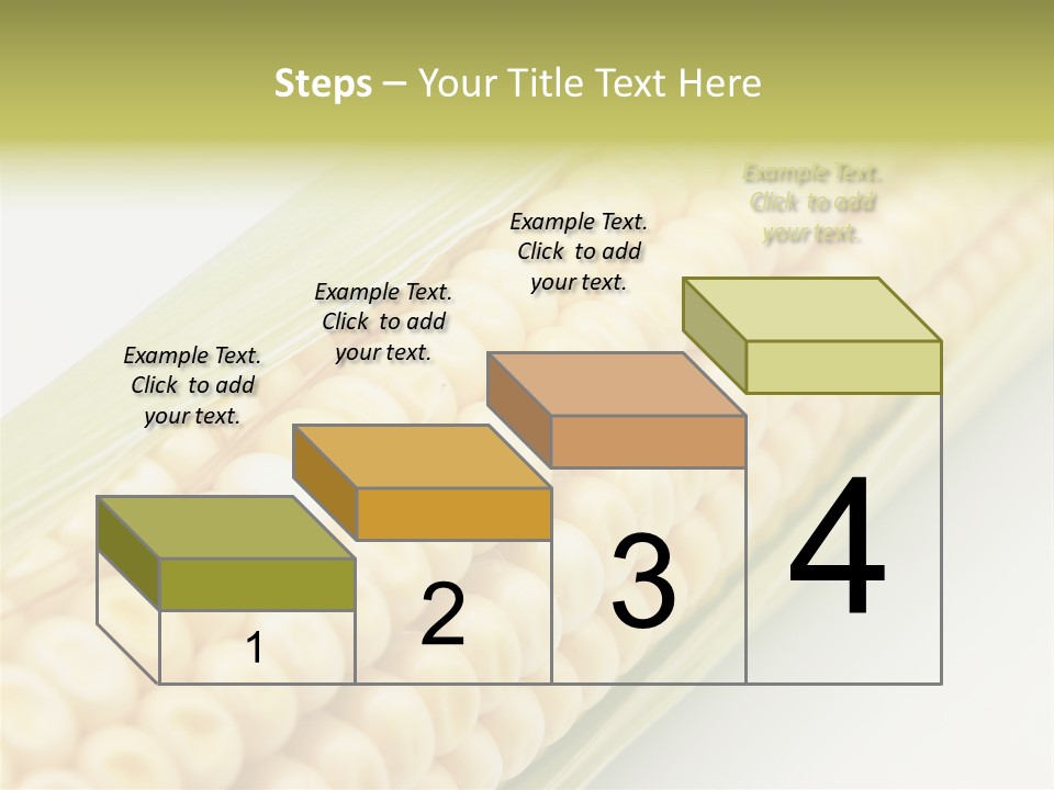 Fruit Food Corn PowerPoint Template