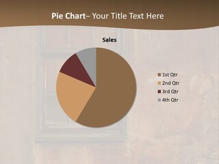 Glass Disrepair Wooden PowerPoint Template