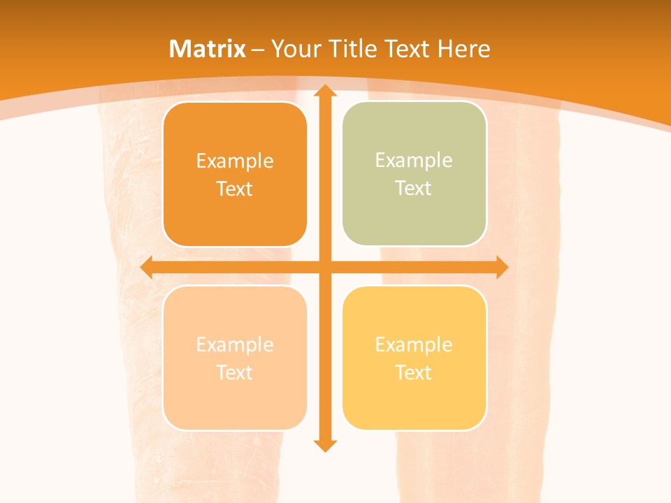 Half Salad Healthy PowerPoint Template