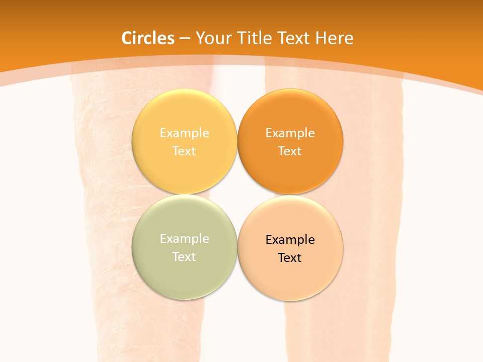 Half Salad Healthy PowerPoint Template